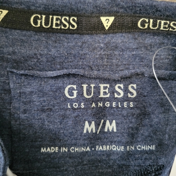 Guess Jeans Men's Blue Long Sleeve Shirt - Picture 4 of 4